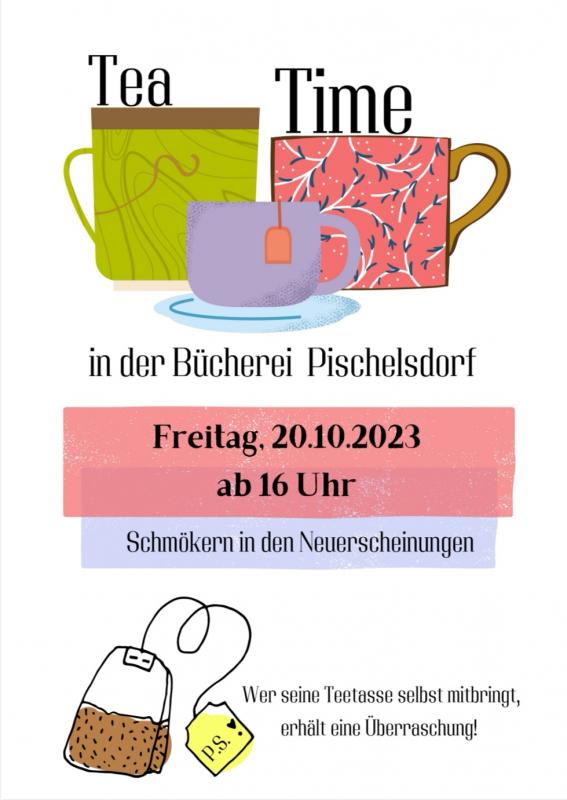Tea Time at the library
