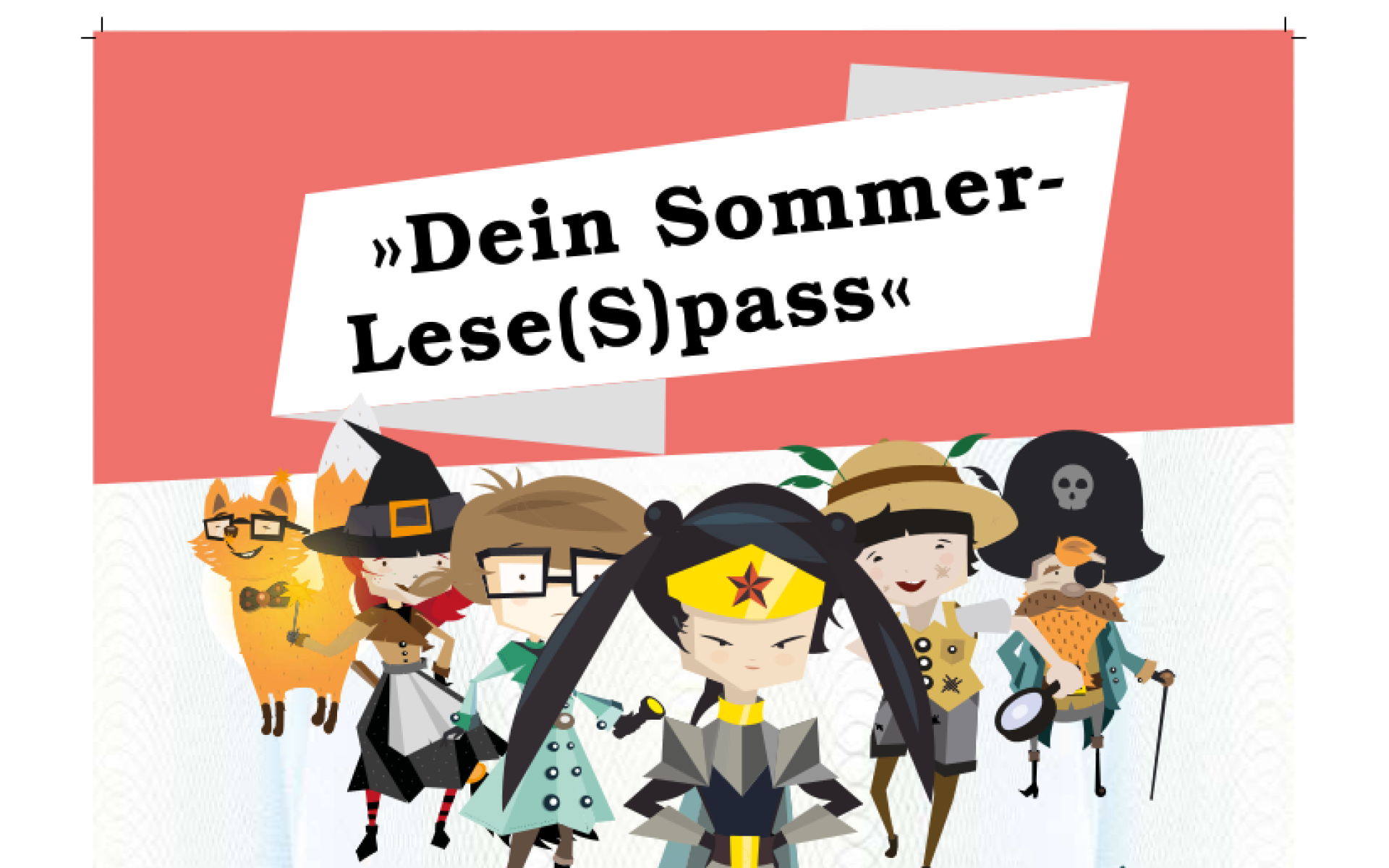 Plakat: Sommer Lesespass 2023